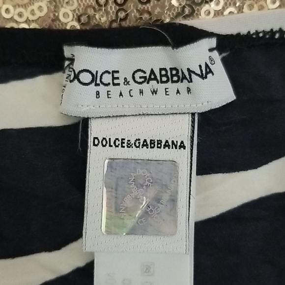 SOLD Dolce & Gabbana Zebra Bikini - Picture 3 of 8